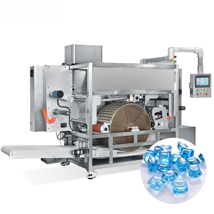10-30 g skalbinių indų gamybos mašina, skystų ploviklių skalbinių ankščių užpildymo mašina