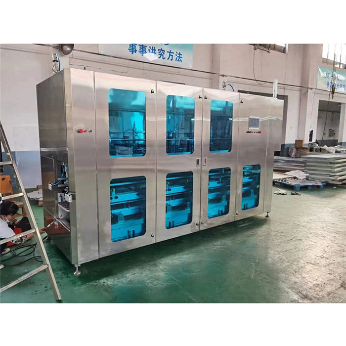Automatinė skalbinių ploviklių ankščių užpildymo pakavimo mašina vandenyje tirpių kapsulių užpildymo mašina